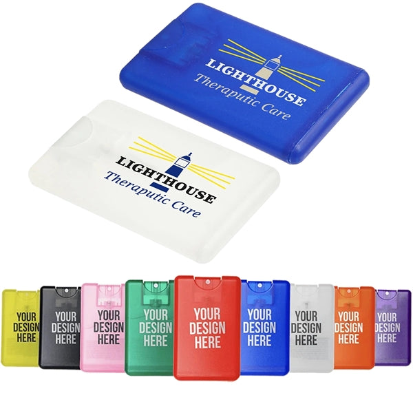 Printed Credit Card Hand Sanitizer Sprays