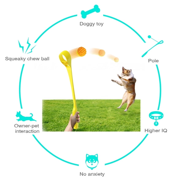 Interactive Dog Toys Ball Launcher