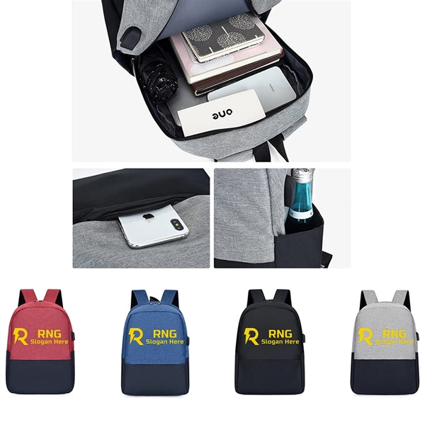 Laptop Backpack With USB Charging Port