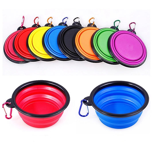 Silicone Foldable Pet Bowl customized