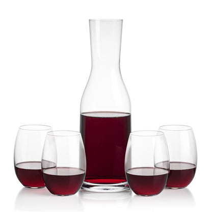 Caldmore Carafe & Carlita Stemless Wine
