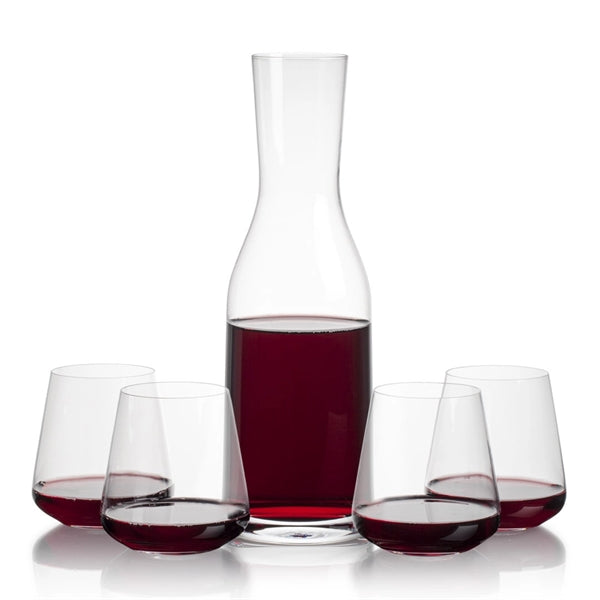 Caldmore Carafe & Breckland Stemless Wine