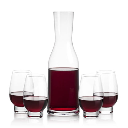 Caldmore Carafe & Glenarden Footed Wine