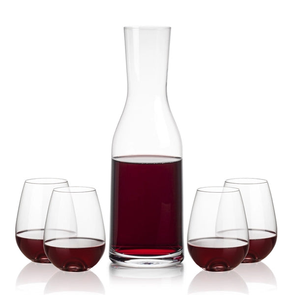 Caldmore Carafe & Edderton Stemless Wine