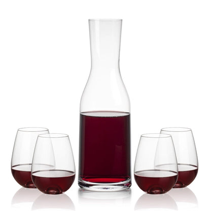 Caldmore Carafe & Edderton Stemless Wine