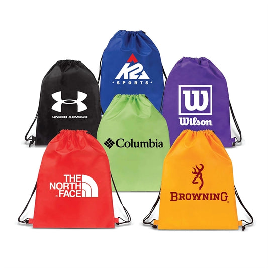 MOQ 100 Sports Drawstring Backpacks