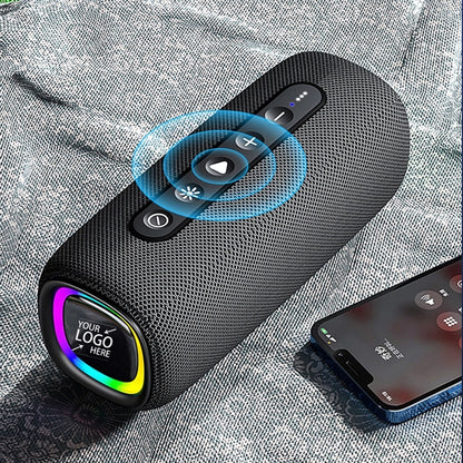 Smart Bluetooth Speaker With Rgb Light