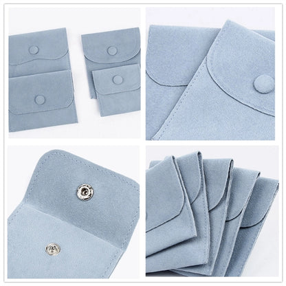Velvet Jewelry Pouch with Snap Button