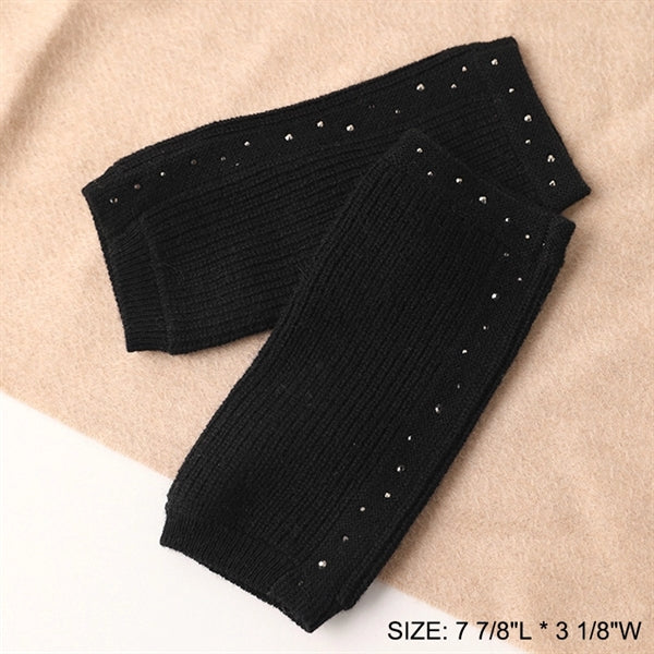 Pure Cashmere Winter Beanie Cap and Fingerless Gloves