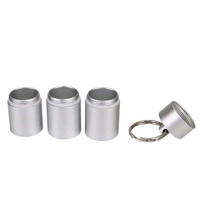 Metal Pocket Pill Boxes Keychain
