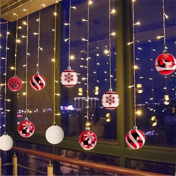 36Pcs 2.76'' Personalized Christmas Tree Decorations Ball