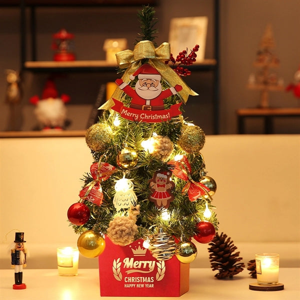 Tabletop Christmas Tree With Lights
