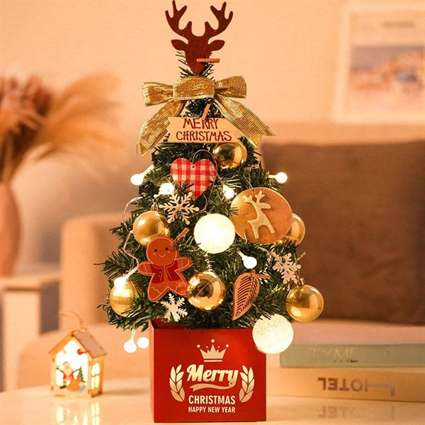 Tabletop Christmas Tree With Lights