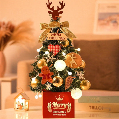 Tabletop Christmas Tree With Lights