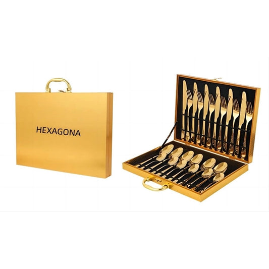 24Pcs Stainless Steel Utensil Set
