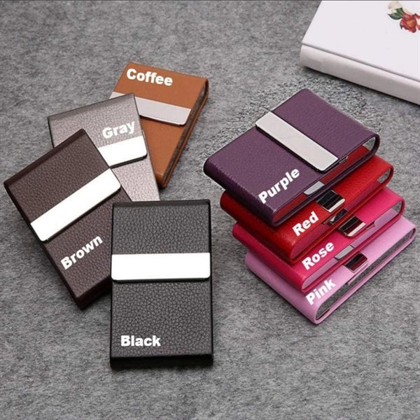 PU Leather Business Card Holder