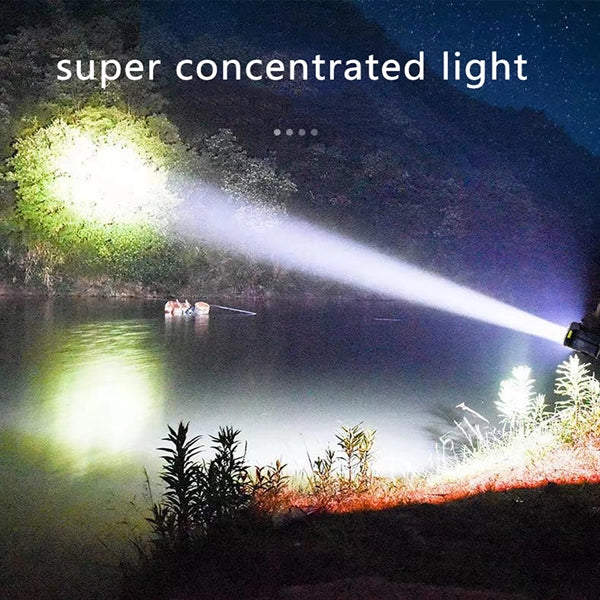 Solar Rechargeable Flashlight With Cob Sidelight