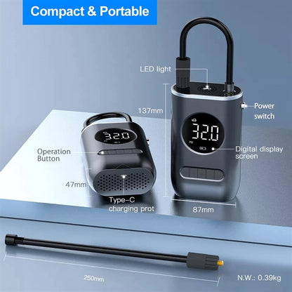 Portable Wireless Car Tire Inflator