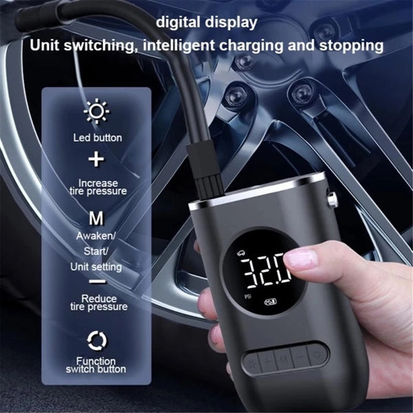Portable Wireless Car Tire Inflator