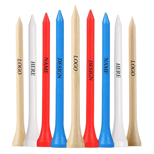 Custom Professional Wooden Golf Tees