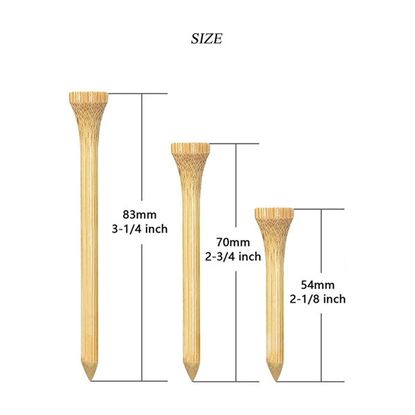 MOQ100 2 3/4 Inch Golf Tees