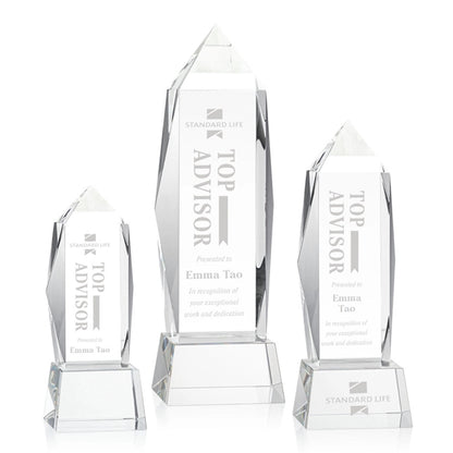 Bloomington Award on Base - Clear