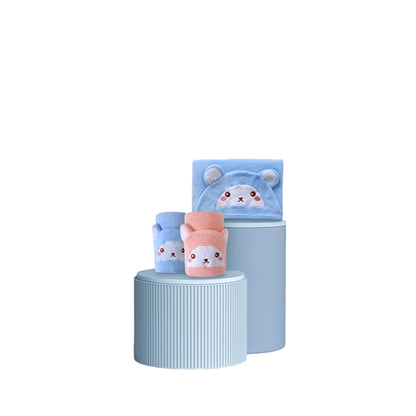 Children Hooded Beach Towel, baby bath robe wrap