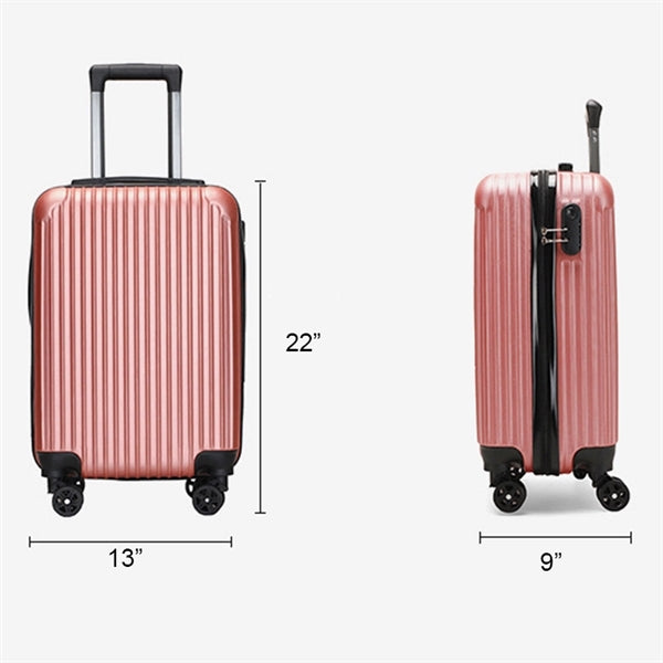 20" Carry on Luggage Case with Spinner Wheels
