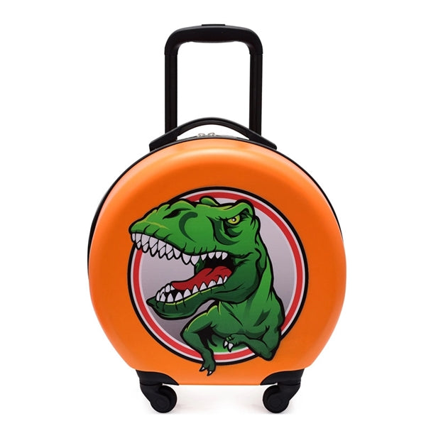 18" Round Children Luggage Suitcase Travel Trolley Case