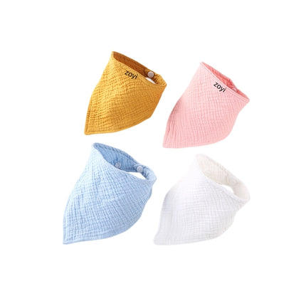 Muslin Baby Bandana Drool Bibs