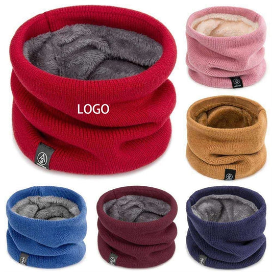 Winter Double Layer Thickened Neck Gaiter Scarf
