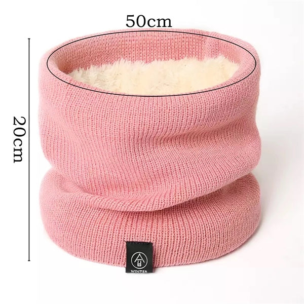 Winter Double Layer Thickened Neck Gaiter Scarf