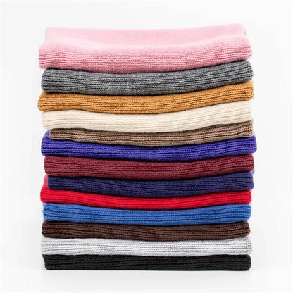 Winter Double Layer Thickened Neck Gaiter Scarf