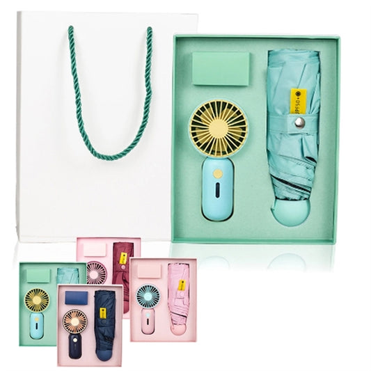 Umbrella Mini Fan With Gift Box