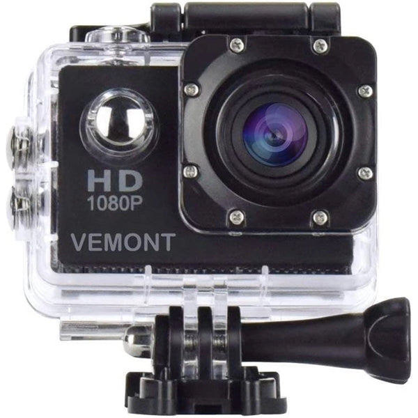 Waterproof Action Camera with Multi Accessories