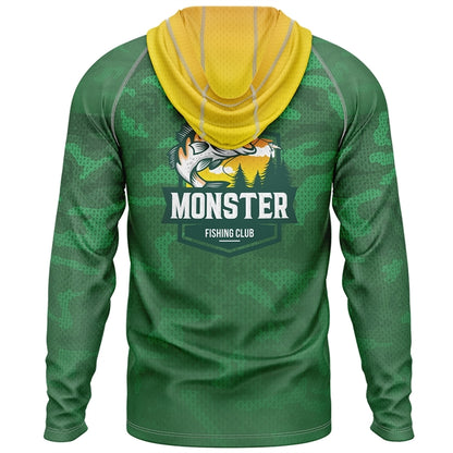 Unisex 160 GSM Birdseye Mesh Long Sleeve Hoodie shirt