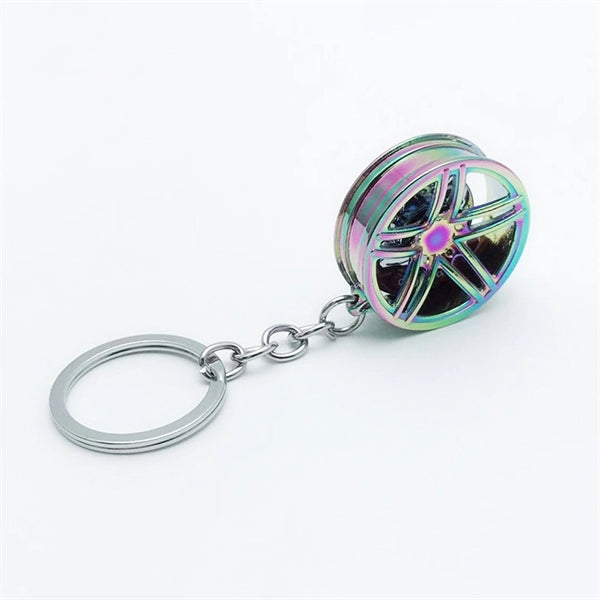 AMG Car Hub Key Chain with Brake Pads