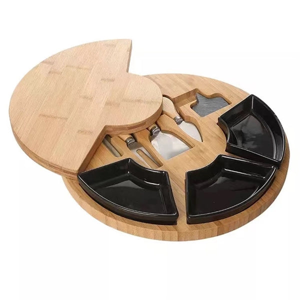 Bamboo Charcuterie Board Set