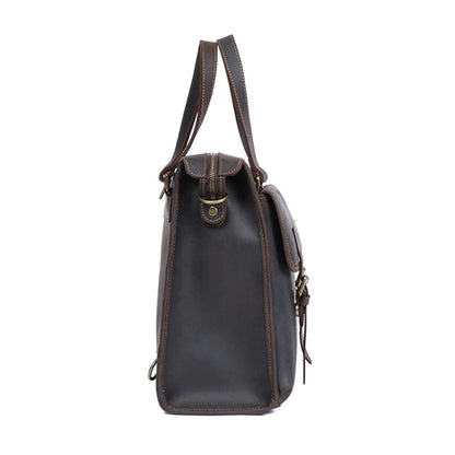 Genuine Leather Travel Backpack