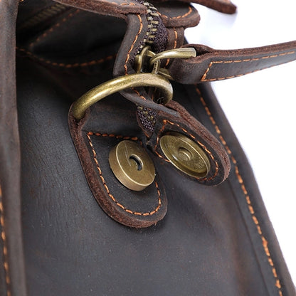 Genuine Leather Travel Backpack
