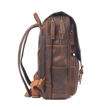 Vintage Genuine Leather Backpack