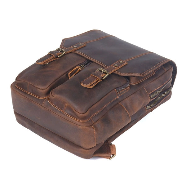 Vintage Genuine Leather Backpack