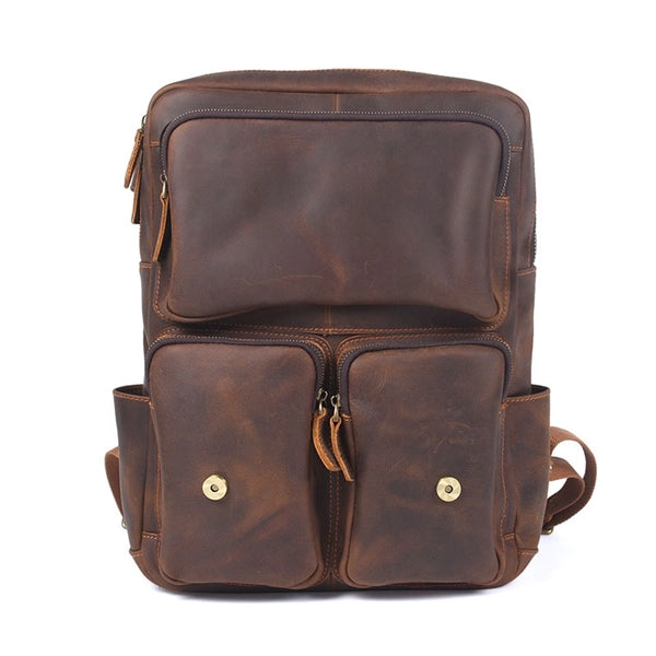 Vintage Genuine Leather Backpack
