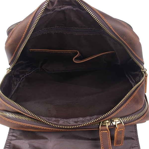 Vintage Genuine Leather Backpack