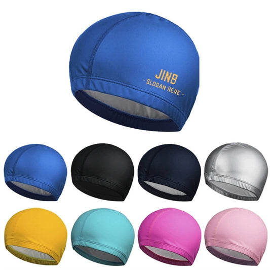 Solid Waterproof Swim Cap
