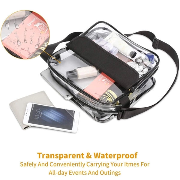 Clear Messenger Bag