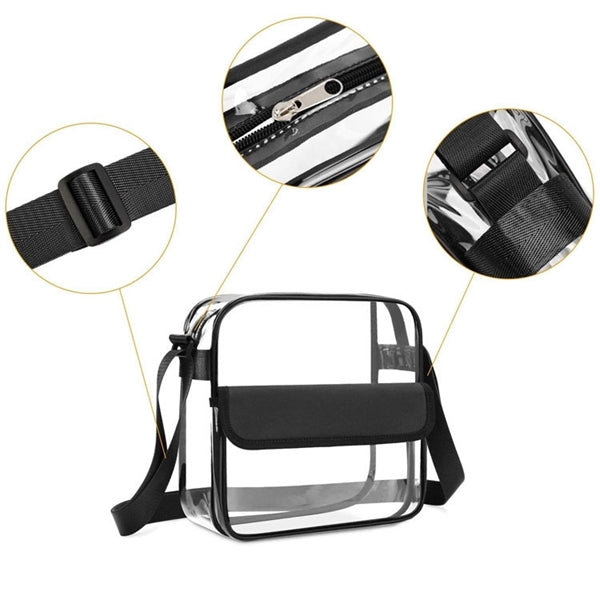 Clear Messenger Bag