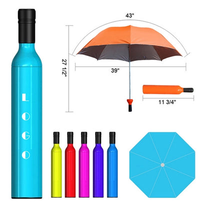 Arc 42" Wine Bottle Umbrella