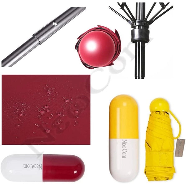 Folded Capsule Umbrella Ultra Light
