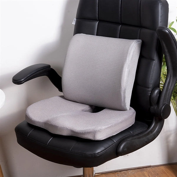 Comfort Office Chair Seat Pillow Set